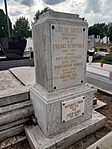 Síremléke a helyi temetőben