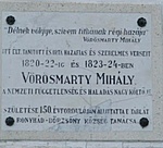 385. Vörösmarty Mihály, Bonyhád-Börzsönypuszta, Perczel-kúria