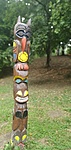A park totemoszlopa