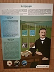 Információs tábla Lóczy Lajosról