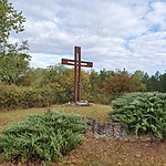 437. állomás Kunbaracs, templomrom