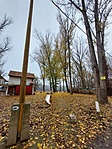 A szabadstrand bejárata