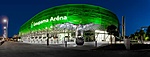 Groupama Aréna díszkivilágítása