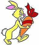 Bp. XVII. Keresztúri erdő nyuszija a répát szereti