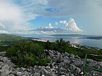 Ezért érdemes. Középen a rejteket adó bokor.