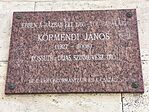 621. Körmendi János 1027 Bp.Fő u.63.