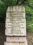 Milleniumi emlékmű a szlovén határon