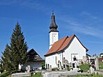 Zagyvaróna temploma a temetőben