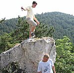 Bóklászás a sziklán és környékén