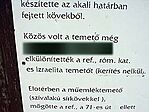 A jelszó