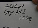 Részlet a gyönyörű logfüzetből
