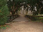 A park bejárata