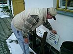 a bemutató közben