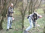 Geofa ültetés. - Nem hagyod békén, de rögtön azt a szerencsétlen fát?! :-)