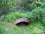 A téglahíd az 1. pont közelében