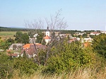 A falu látképe