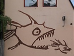 Vendéglő falára festve a vasútállomás közelében:)
