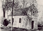 A temető kápolnája egy régi fotón