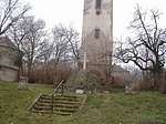 Középkori templom megrepedt fallal