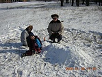 Hanyatt hóember