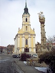 A Szentháromság szobornál