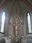 Oltár, feszület