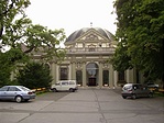 A kastélyszálló bejárata