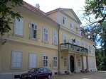 A kastély homlokzata