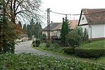 Kilátás a templomkertből