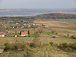 Az arborétum felé nézve