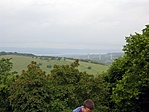 kilátás a Balaton irányába
