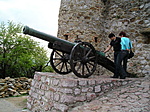 Ágyú a bejáratnál