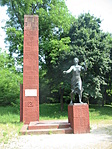 Vörös szobor