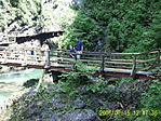 A Vintgar-kanyonban