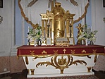 A kápolna oltára