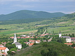 A falu látképe
