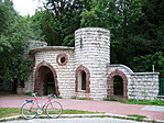 A vidámpark bejárata