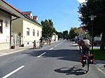 Forgalom a kerékpárúton