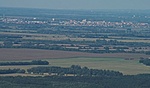 Pápa a kilátóból