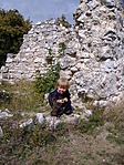 Kerekszenttamási templomrom 