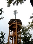A kilátó közelről