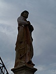 Szobor a kálvárián
