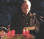 Édesapám aznap este a szilasligeti karácsonyon