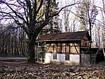 "Fachwerk"-es Hamuház