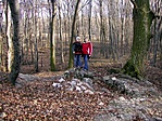 A Csikling-vár csúcsán