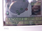Az én GPS-em ezt mutatta a láda helyszinén