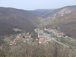 A kilátás Szarvaskőre