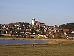 A Belső-tó partja felől