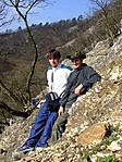 Pihenő félúton.