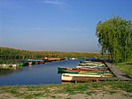 Csónakkikötő